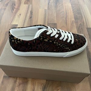 Women’s sz 9 Madewell calf hair sneakers